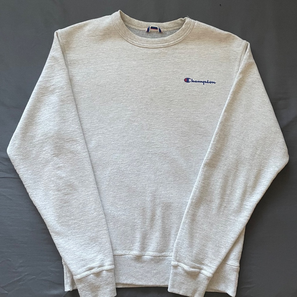 Champion Men’s Crewneck Sweater - Men’s Size S - Color Gray